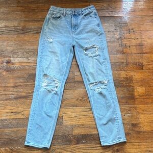 Distressed American Eagle Jeans